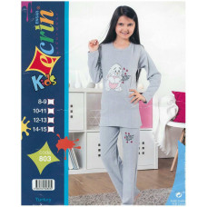 Пижама подростковая кашемир 8-14лет "EKRIN"